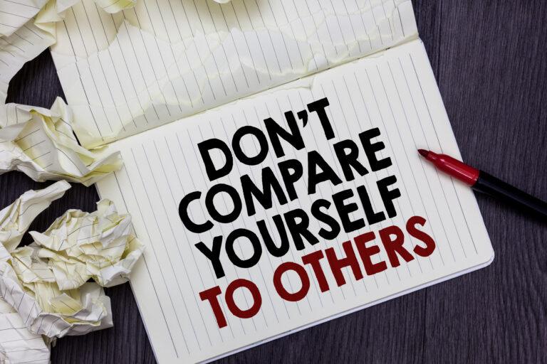Read more about the article Choosing Self-Comparison Over Competition